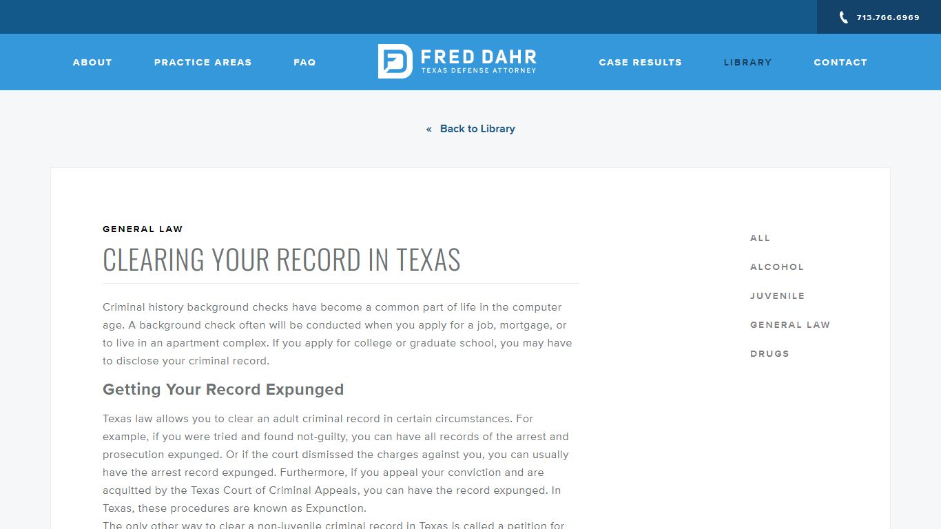 Clearing Your Record in Texas - Houston Criminal Lawyers