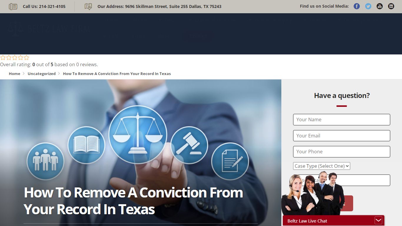 How To Remove A Conviction From Your Record In Texas